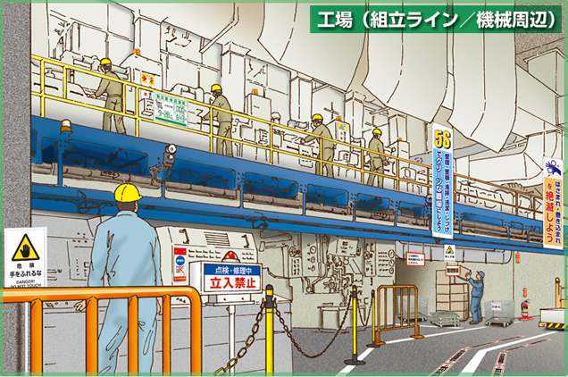 工場(組み立てライン/機械周辺)